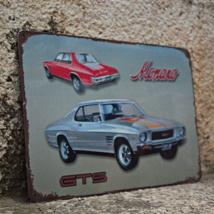 1971 Holden HQ Monaro GTS Coupe decorative license plate